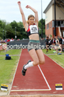 Womens under-20s long jump, 2021 Northern Senior and Under-20s Champs., Leigh. Photo: David T. Hewitson/Sports for All Pics
